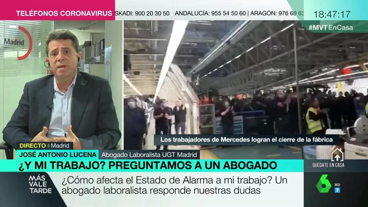 ¿Tienes miedo a contagiarte en tu puesto de trabajo?: las alternativas laborales durante la cuarentena por coronavirus