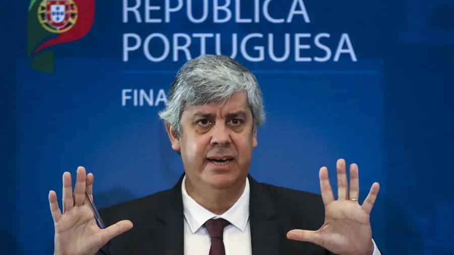 El presidente del Eurogrupo, Mario Centeno El presidente del Eurogrupo, Mario Centeno