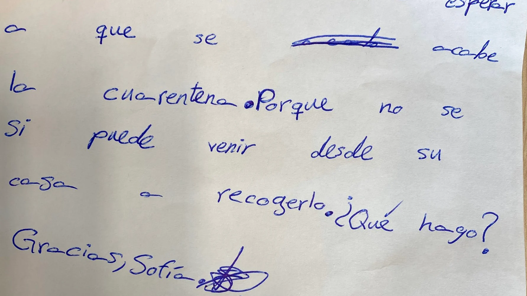 Carta de una niña sobre el ratoncito Pérez