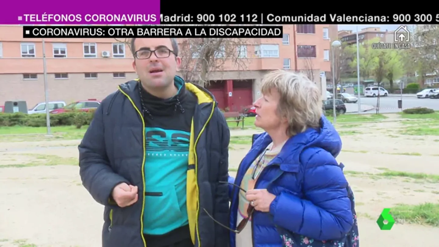 Cuando salir a la calle "no es un capricho": así están viviendo el confinamiento las personas con discapacidad Cuando salir a la calle "no es un capricho": así están viviendo el confinamiento las personas con discapacidad