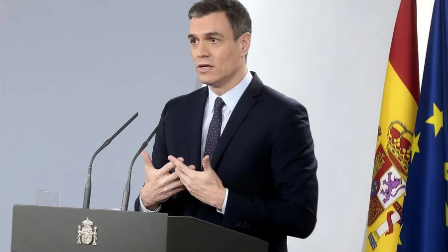 Pedro Sánchez desde La Moncloa