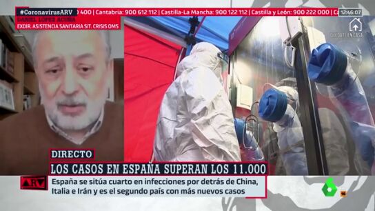 L&oacute;pez Acu&ntilde;a, exdirector de Acci&oacute;n Sanitaria en Crisis de la OMS: "Hay que hacer todas las pruebas diagn&oacute;sticas posibles"