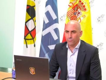 El presidente de la RFEF, Luis Rubiales El presidente de la RFEF, Luis Rubiales