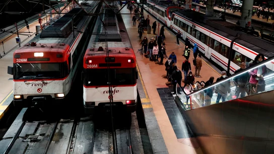 Estación de Atocha en una imagen de archivo Estación de Atocha a primera hora de este martes