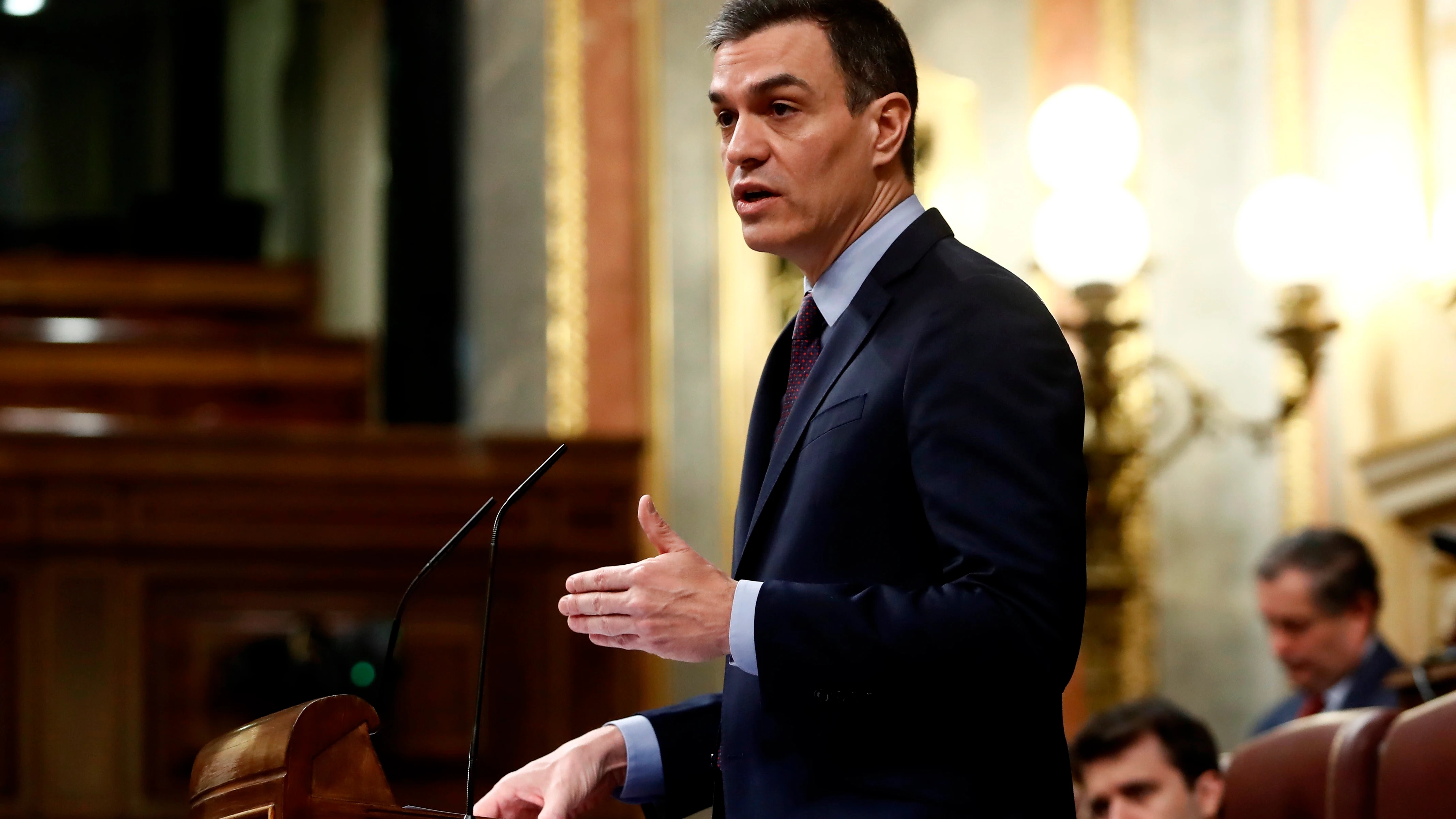 Pedro Sánchez en el Congreso de los Diputados