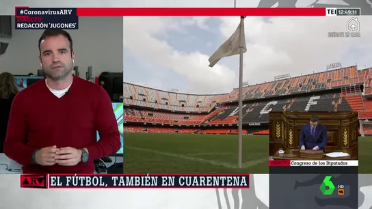Las fechas que plantea Javier Tebas para reanudar LaLiga Las fechas que plantea Javier Tebas para reanudar LaLiga