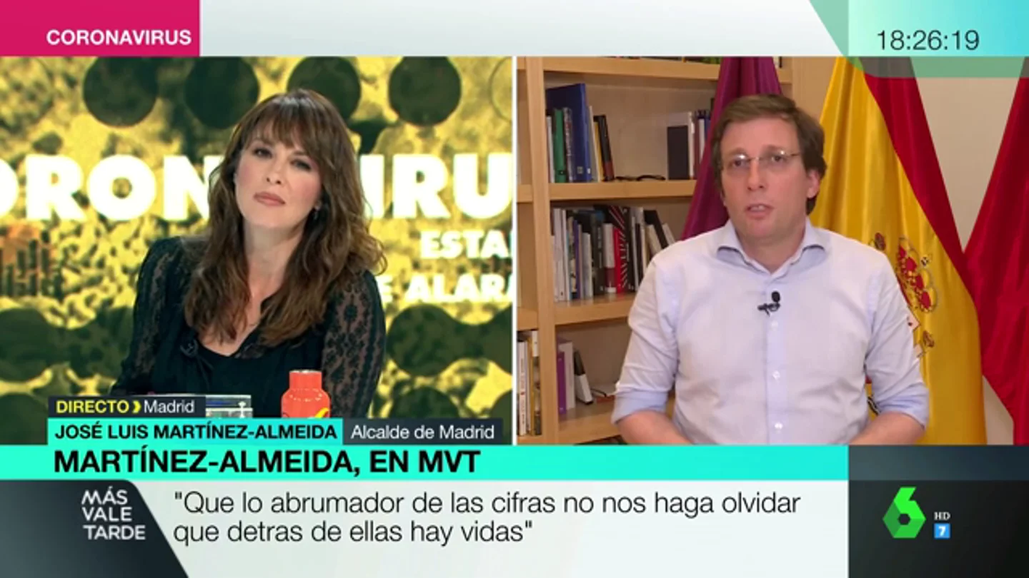 Martínez-Almeida, sobre la crisis del coronavirus: "Yo haré autocrítica antes de mirar a los demás" Martínez-Almeida, sobre la crisis del coronavirus: "Yo haré autocrítica antes de mirar a los demás"