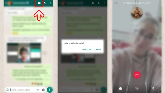Así se hace una videollamada de WhatsApp paso a paso Videollamadas