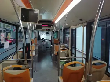 Autobús en Elche. Autobús en Elche.