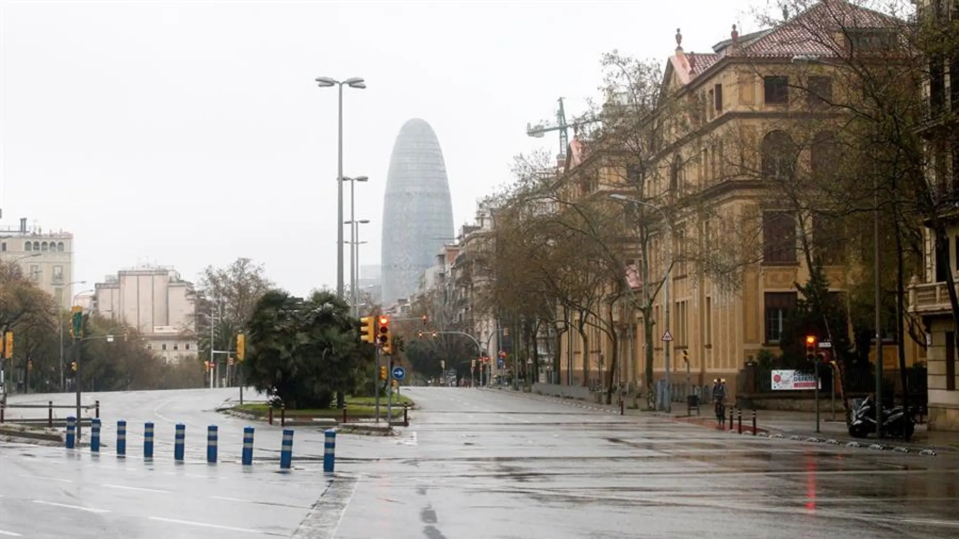 Avenida Diagonal de Barcelona.