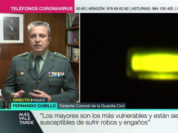 Fernando Cubillo, teniente coronel de la Guardia Civil Fernando Cubillo, teniente coronel de la Guardia Civil