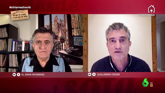 El Gran Wyoming y Guillermo Fesser El Gran Wyoming y Guillermo Fesser