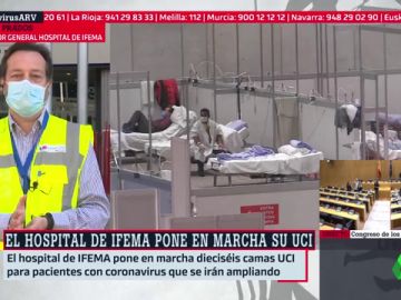 El coordinador del hospital de Ifema, Fernando Prados El coordinador del hospital de Ifema, Fernando Prados