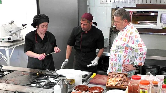 El paso de Chicote por El jardín del pensador Pesadilla en la cocina