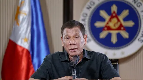 Imagen de archivo del presidente de Filipinas, Rodrigo Duterte Imagen de archivo del presidente de Filipinas, Rodrigo Duterte