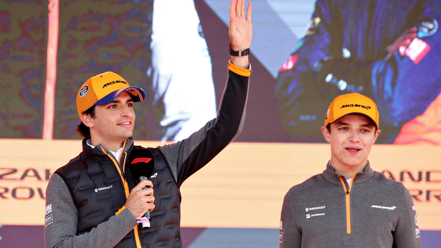 Carlos Sainz y Lando Norris Carlos Sainz y Lando Norris