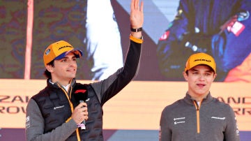 Carlos Sainz y Lando Norris