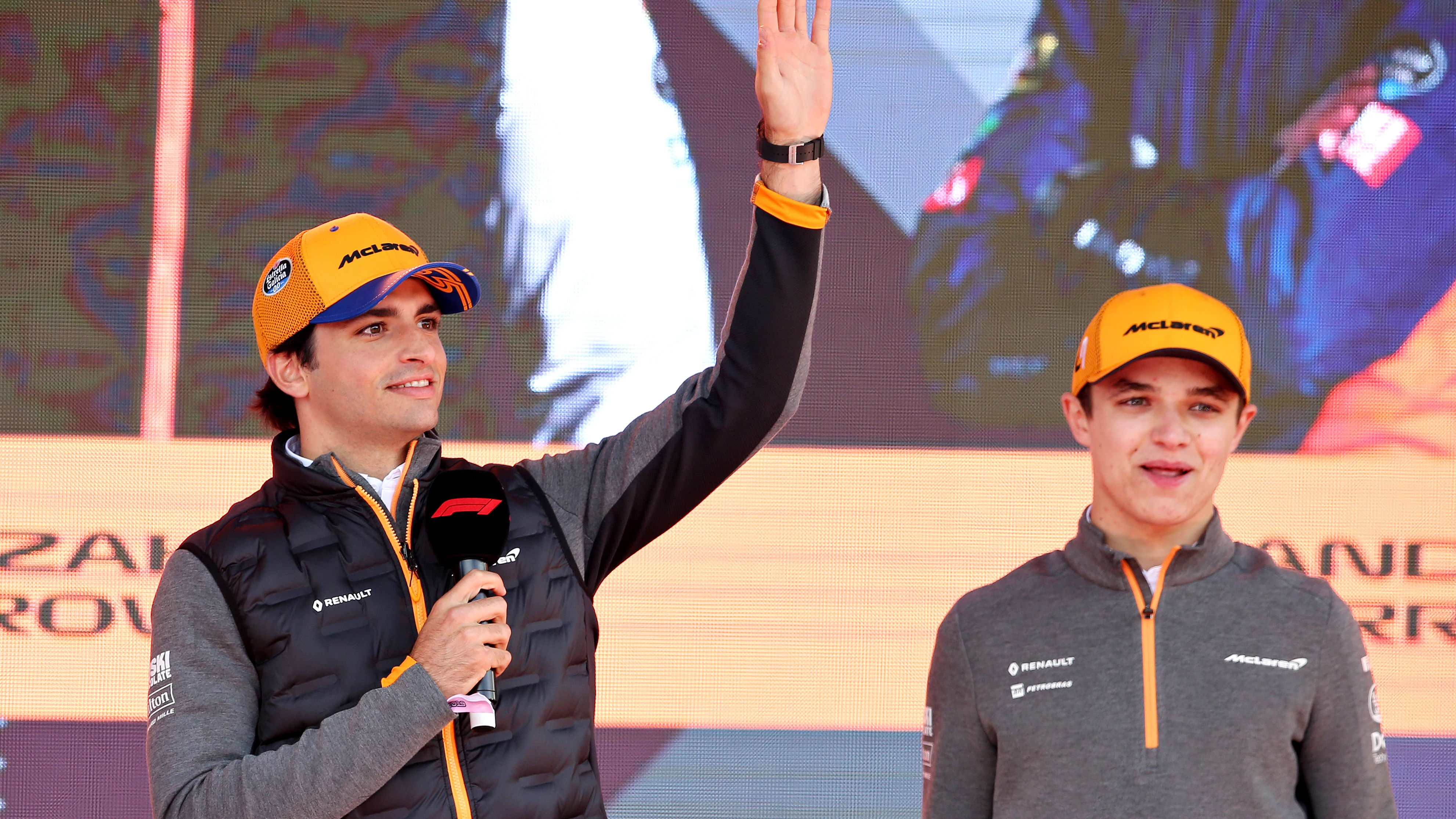 Carlos Sainz y Lando Norris