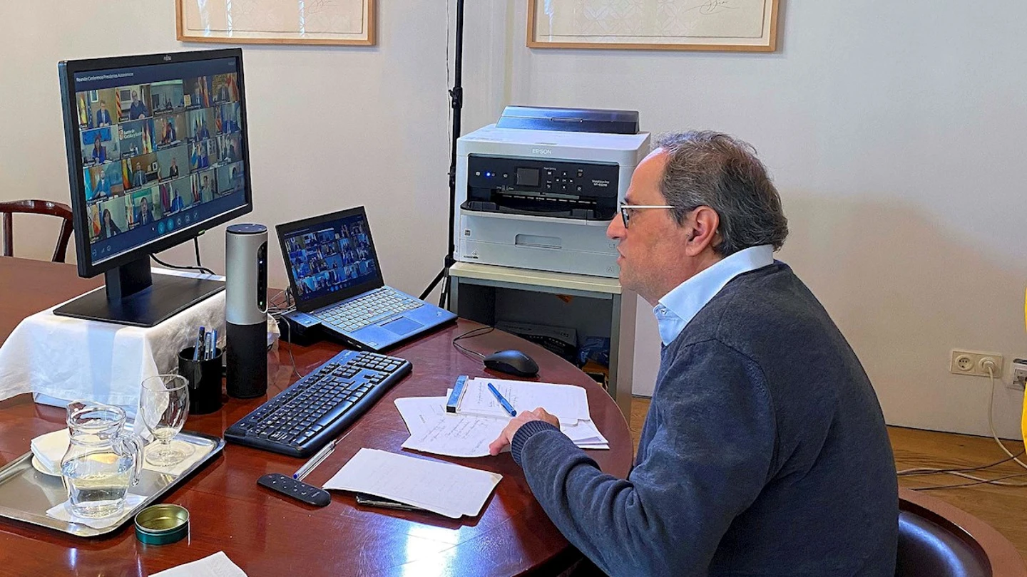 Quim Torra en una imagen de archivo Quim Torra en una imagen de archivo