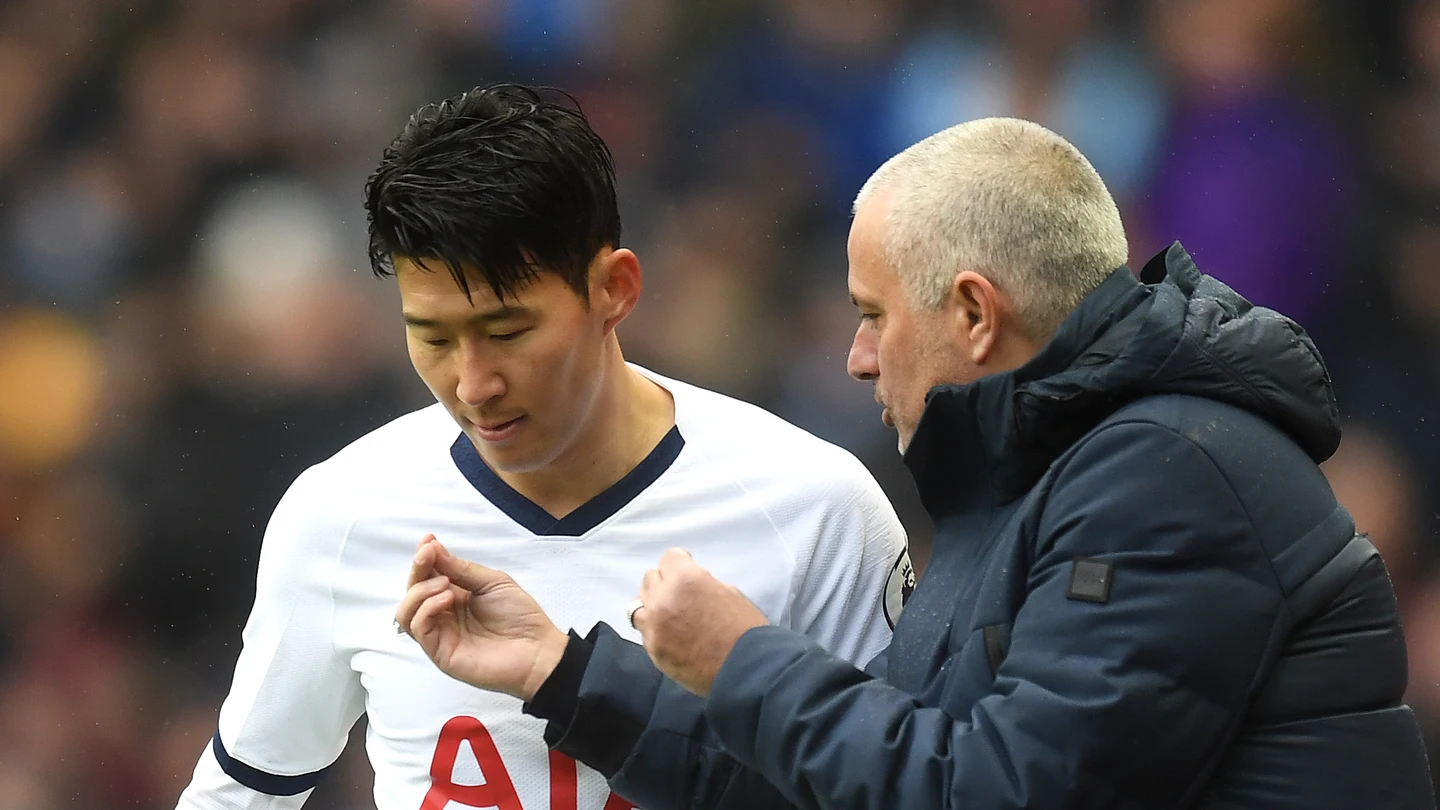Heung-min Son y José Mourinho Heung-min Son y José Mourinho