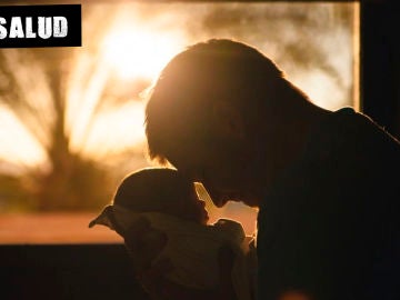 Imagen de archivo de un padre y su hijo Imagen de archivo de un padre y su hijo