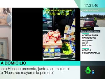 Cambiar las guitarras por cestas de comida para ancianos: la iniciativa de Huecco en la lucha contra el coronavirus Cambiar las guitarras por cestas de comida para ancianos: la iniciativa de Huecco en la lucha contra el coronavirus
