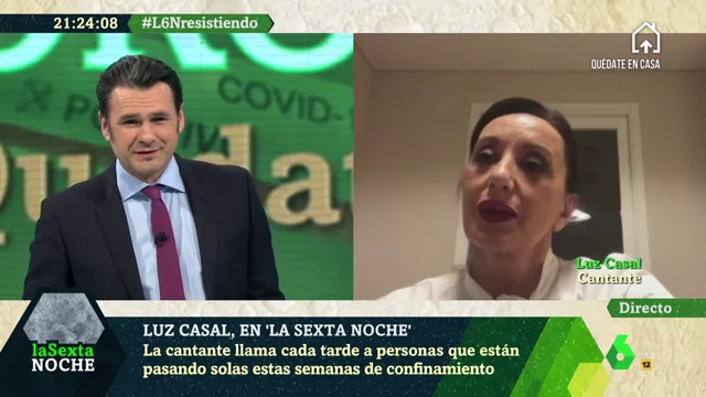 Luz Casal en laSexta Noche