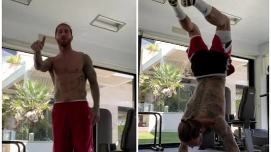 Sergio Ramos y su reto Sergio Ramos y su reto