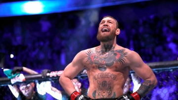 Conor McGregor se ríe