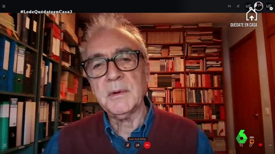 Juan José Millas, sobre "la policía de los balcones" que nos deja el confinamiento: "Me parecen personajes terroríficos" Juan José Millas, sobre "la policía de los balcones" que nos deja el confinamiento: "Me parecen personajes terroríficos"