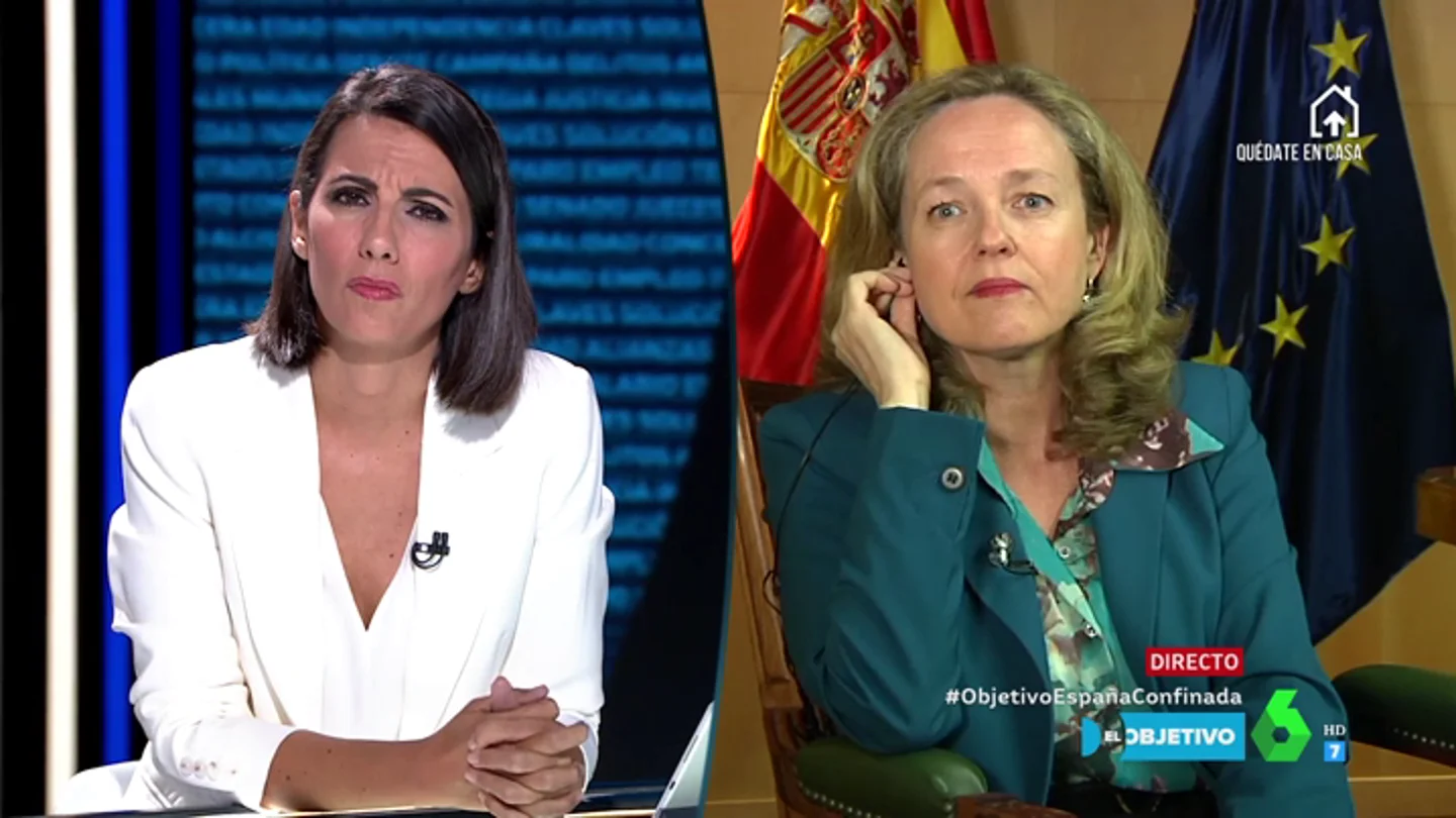 Nadia Calviño: "Vamos a implementar lo antes posible el ingreso mínimo vital" Nadia Calviño: "Vamos a implementar lo antes posible el ingreso mínimo vital"