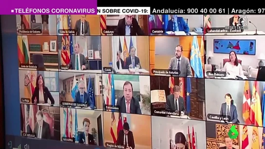 Unanimidad entre los presidentes autonómicos: apoyan la prórroga del estado de alarma pero piden más recursos Unanimidad entre los presidentes autonómicos: apoyan la prórroga del estado de alarma pero piden más recursos