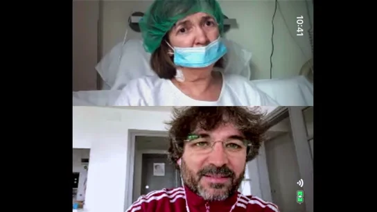 El testimonio de una paciente de coronavirus que emociona a Évole: "A mi hijo le dijeron que no salía de esta" El testimonio de una paciente de coronavirus que emociona a Évole: "A mi hijo le dijeron que no salía de esta"