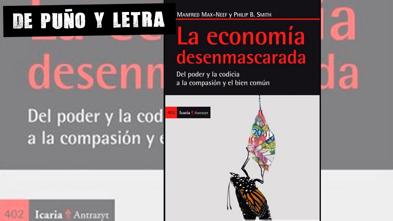 Portada de La economía desenmascarada