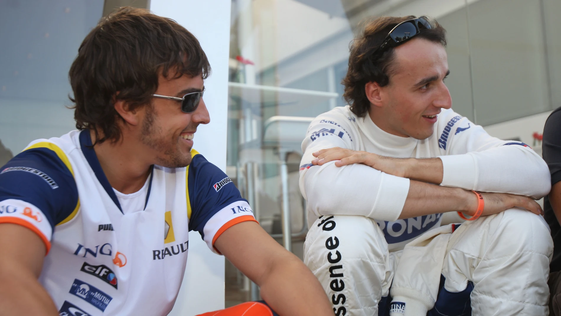 Fernando Alonso y Robert Kubica.