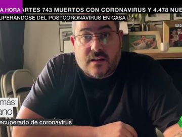 Tomás Cano se recupera en su casa tras pasar por dos UCI. Tomás Cano se recupera en su casa tras pasar por dos UCI.