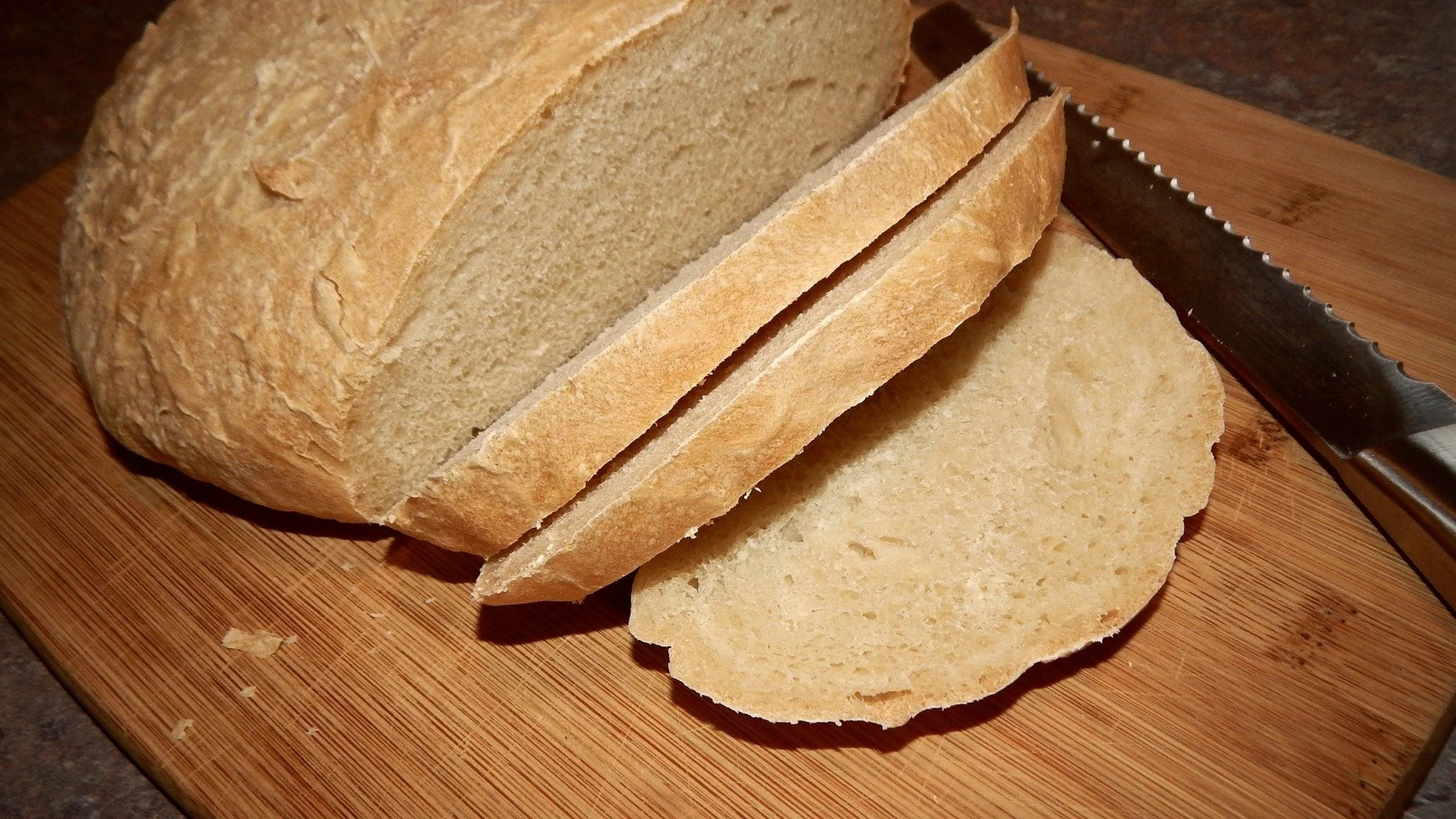 Imagen de un pan artesano