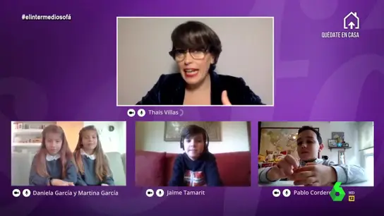 Cuatro niños explican cómo viven el confinamiento Cuatro niños explican cómo viven el confinamiento