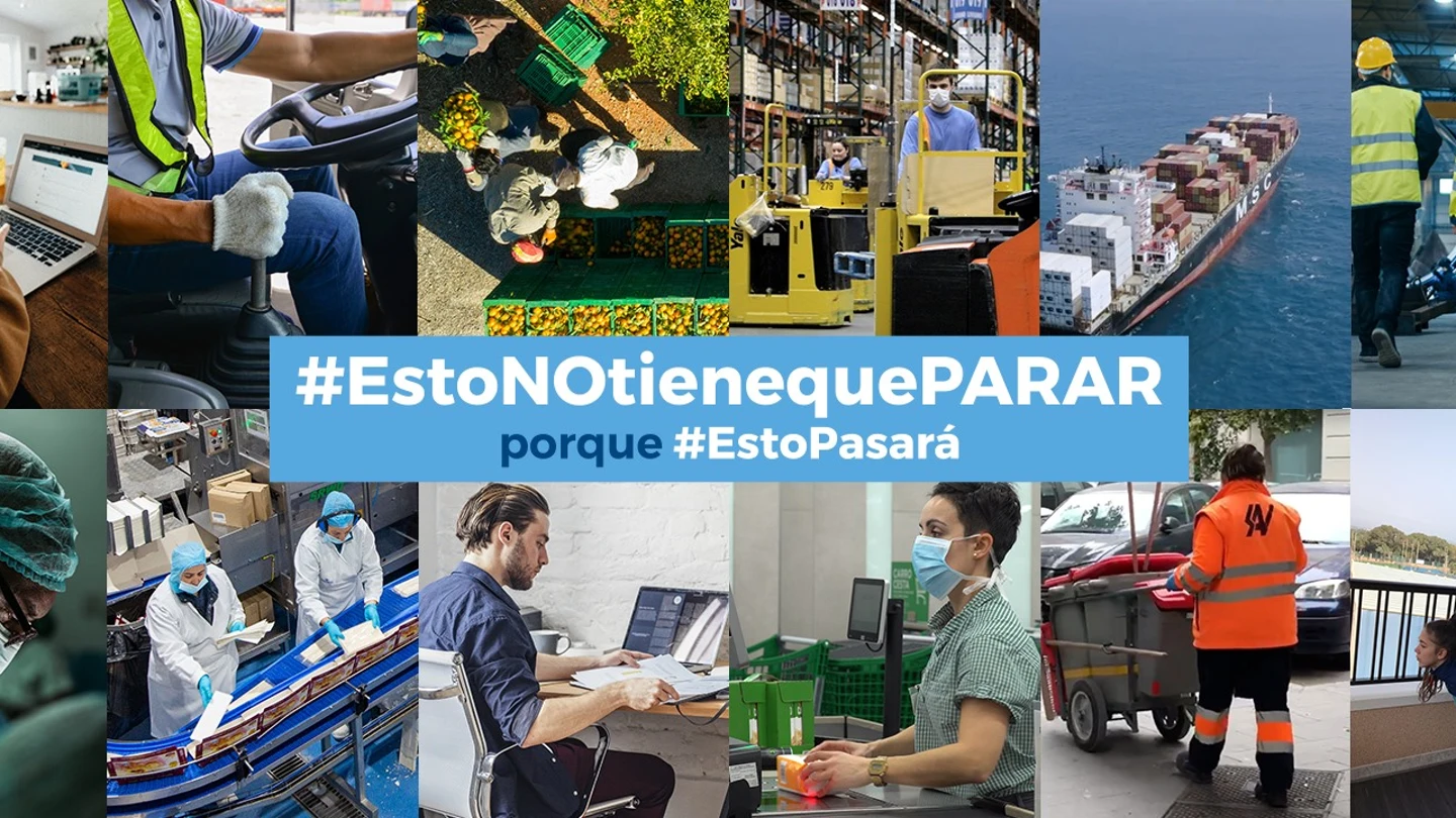 Una iniciativa para reconocer, poner en valor y dar apoyo a todas las personas que hacen que la rueda de nuestra economía no pare #EstoNOtienequePARAR