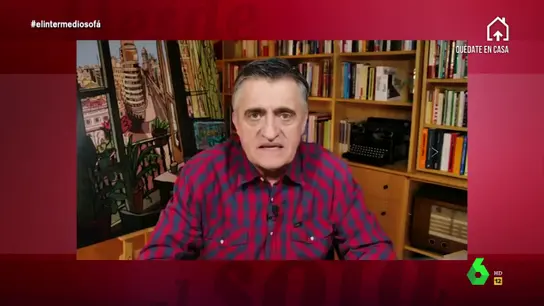 El Gran Wyoming en El Intermedio. El Gran Wyoming en El Intermedio.