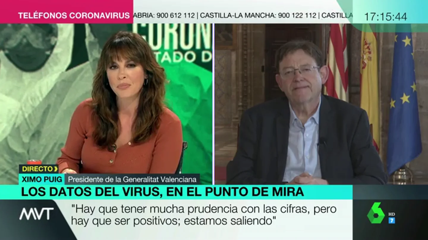 Ximo Puig advierte de un incremento del movimiento a segundas residencias: "No hay que bajar la guardia" Ximo Puig advierte de un incremento del movimiento a segundas residencias: "No hay que bajar la guardia"
