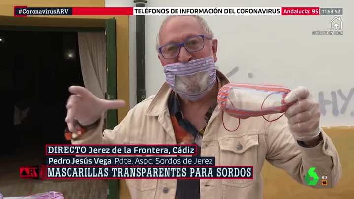 Cómo leer los labios con mascarilla: la iniciativa que permite a las personas sordas comunicarse en plena crisis del coronavirus