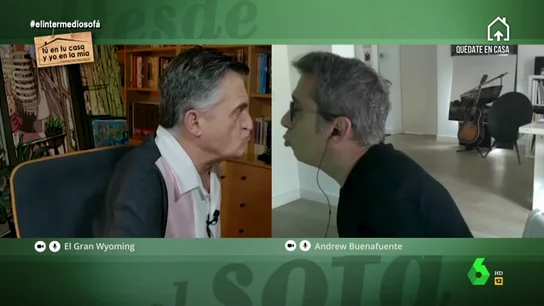 El Gran Wyoming y Andreu Buenafuente El Gran Wyoming y Andreu Buenafuente