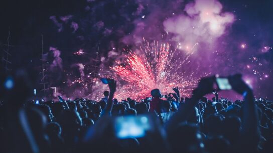 Imagen de archivo de un concierto