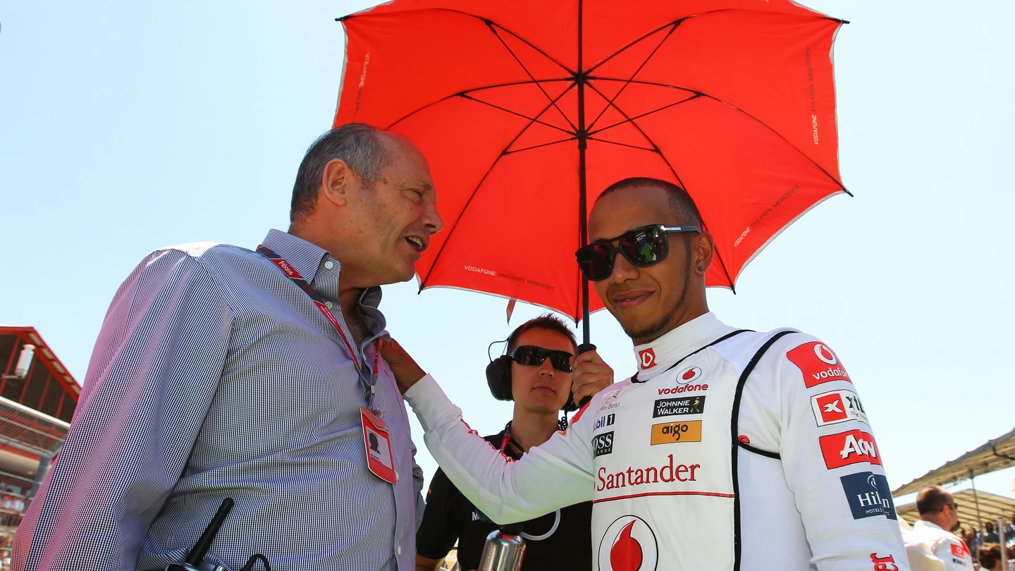Ron Dennis y Lewis Hamilton Ron Dennis y Lewis Hamilton