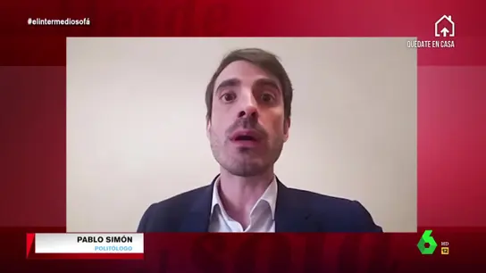 Pablo Simón, poitólogo, en El Intermedio Pablo Simón, poitólogo, en El Intermedio