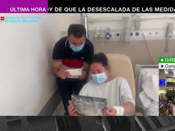 El Gregorio Marañón hace posible un piel con piel virtual para madres con coronavirus y sus recién nacidos El Gregorio Marañón hace posible un piel con piel virtual para madres con coronavirus y sus recién nacidos