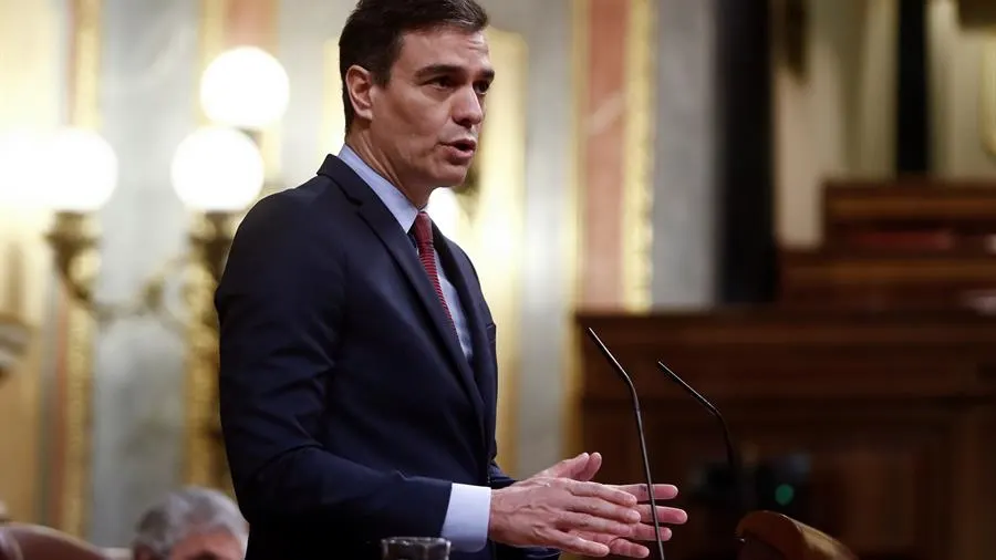 Pedro Sánchez en el Congreso