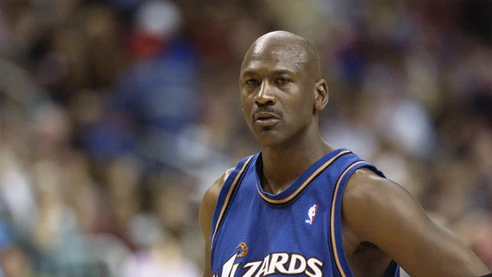 Michael Jordan, con los Wizards Michael Jordan, con los Wizards