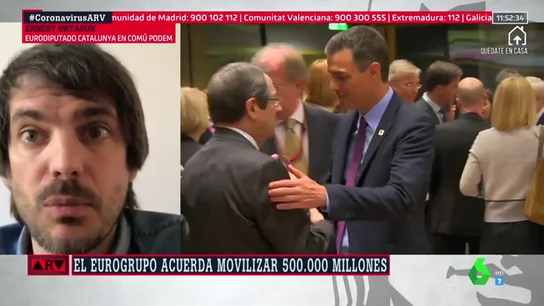 Ernest Urtasun, eurodiputado: "La Unión Europea se está jugando el futuro del vínculo con España con su respuesta al coronavirus" Ernest Urtasun, eurodiputado: "La Unión Europea se está jugando el futuro del vínculo con España con su respuesta al coronavirus"
